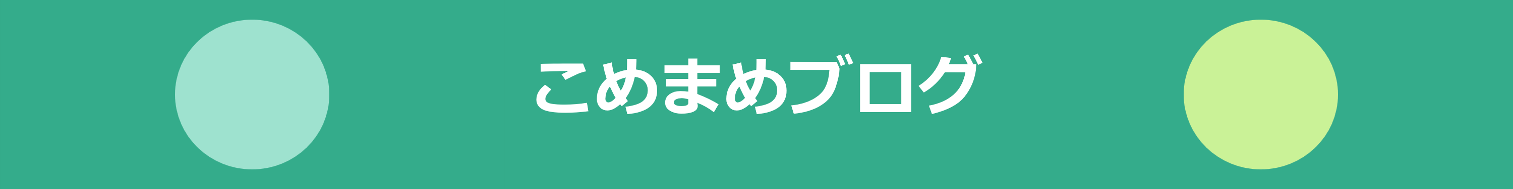 こめまめ夫婦のブログ